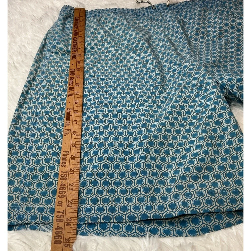Psycho Bunny 2xl Tall Men's geometric Swim Drawstring Shorts/trunks